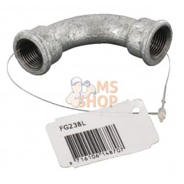 Coude 90° fem/fem zing 3/8" | UNBRANDED Coude 90° fem/fem zing 3/8" | UNBRANDEDPR#875448