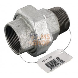 Raccord zingué fem/mâle 1 1/4" | UNBRANDED Raccord zingué fem/mâle 1 1/4" | UNBRANDEDPR#876114