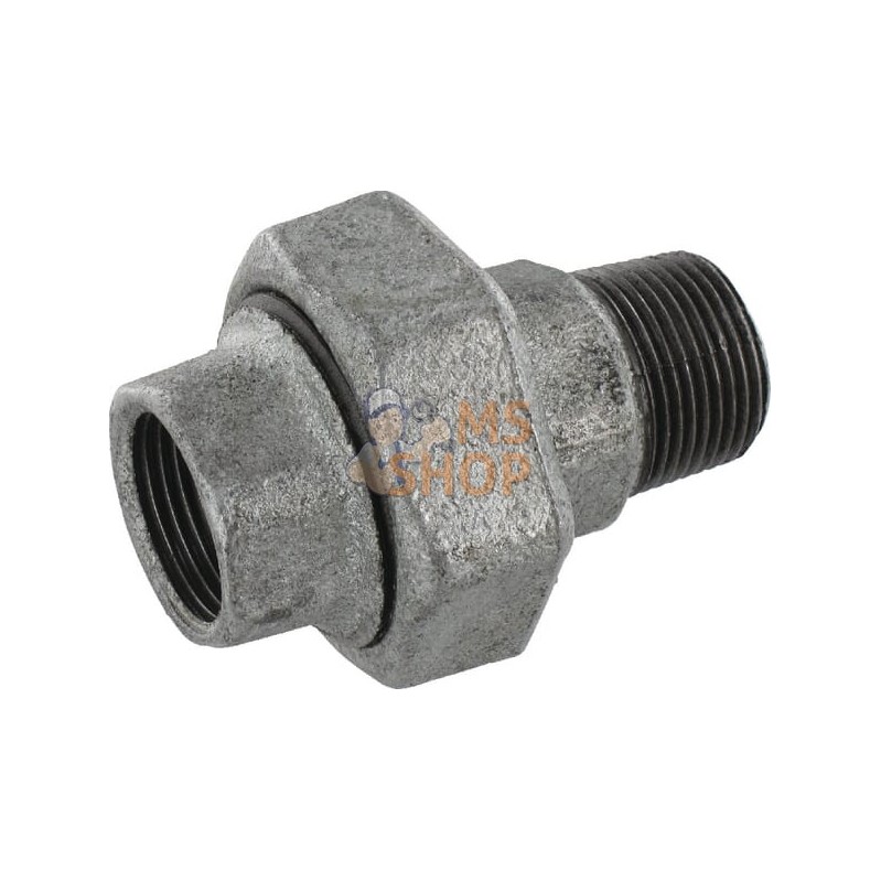 Raccord zingué fem/mâle 3/4" | UNBRANDED Raccord zingué fem/mâle 3/4" | UNBRANDEDPR#875821