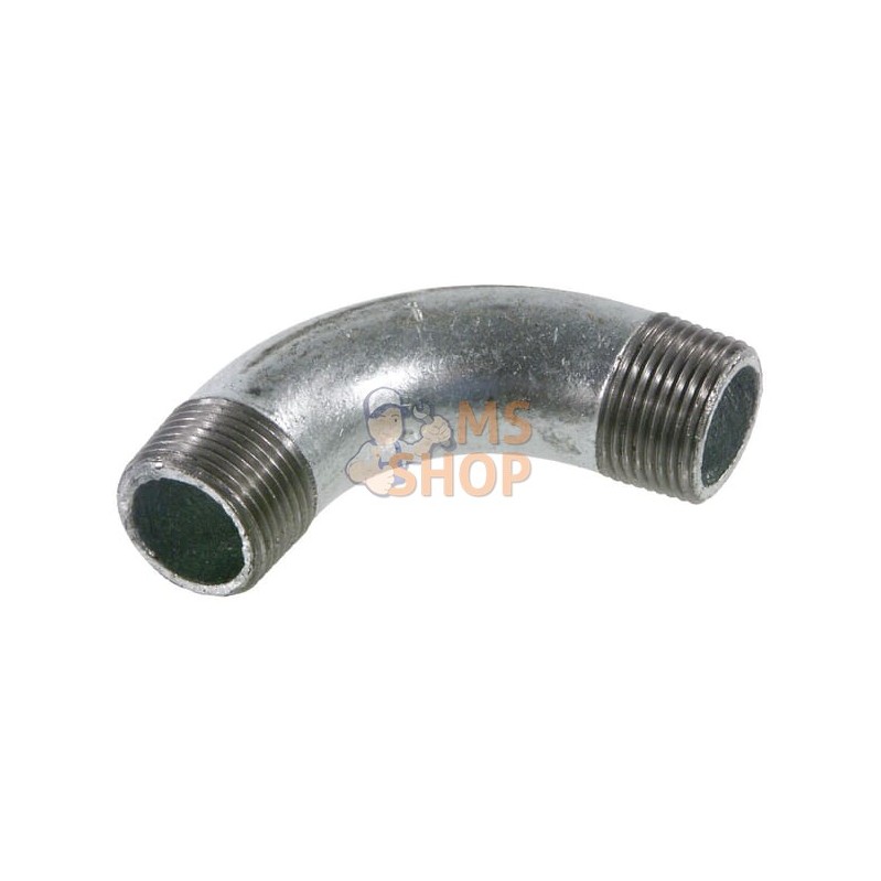 Coude 90° mâle/mâle zingué 3/4" | UNBRANDED Coude 90° mâle/mâle zingué 3/4" | UNBRANDEDPR#875501