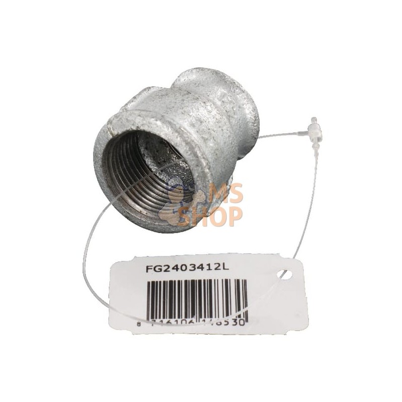 Raccord zin fem 3/4"x1/2" | UNBRANDED Raccord zin fem 3/4"x1/2" | UNBRANDEDPR#876197
