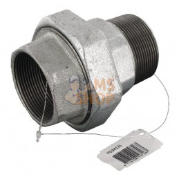 Raccord zingué fem/mâle 2" | UNBRANDED Raccord zingué fem/mâle 2" | UNBRANDEDPR#875465