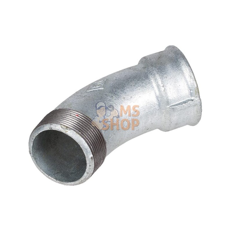 Coude 45° fem/mâle zing 2" | UNBRANDED Coude 45° fem/mâle zing 2" | UNBRANDEDPR#875503