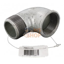 Coude zingué F/M 1 1/4" | UNBRANDED Coude zingué F/M 1 1/4" | UNBRANDEDPR#875860