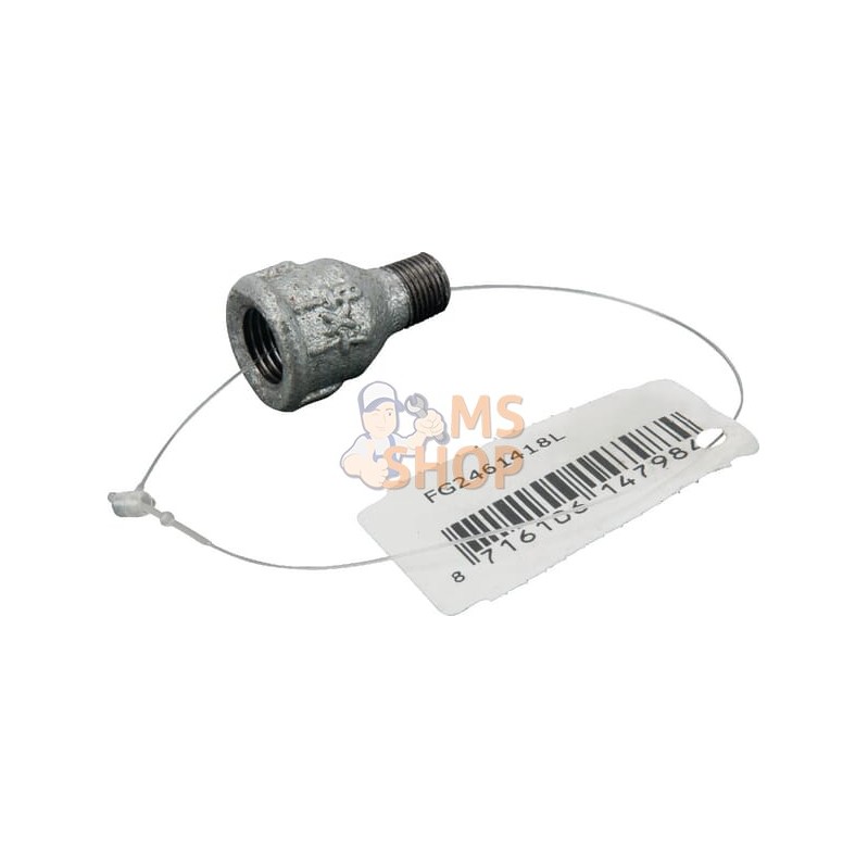 Raccord fem/mâle 1/4"x1/8" | UNBRANDED Raccord fem/mâle 1/4"x1/8" | UNBRANDEDPR#876292