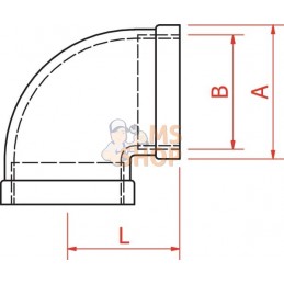 Coude 90° inox 2xF 2" | UNBRANDED Coude 90° inox 2xF 2" | UNBRANDEDPR#875519