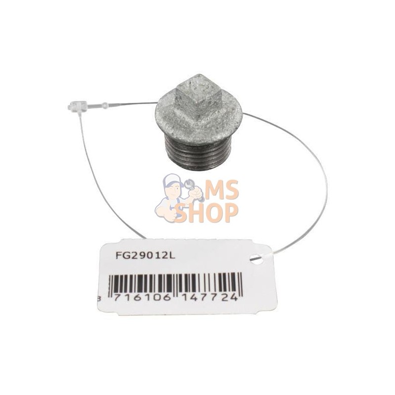Bouchon zingué mâle 1/2" | UNBRANDED Bouchon zingué mâle 1/2" | UNBRANDEDPR#875708