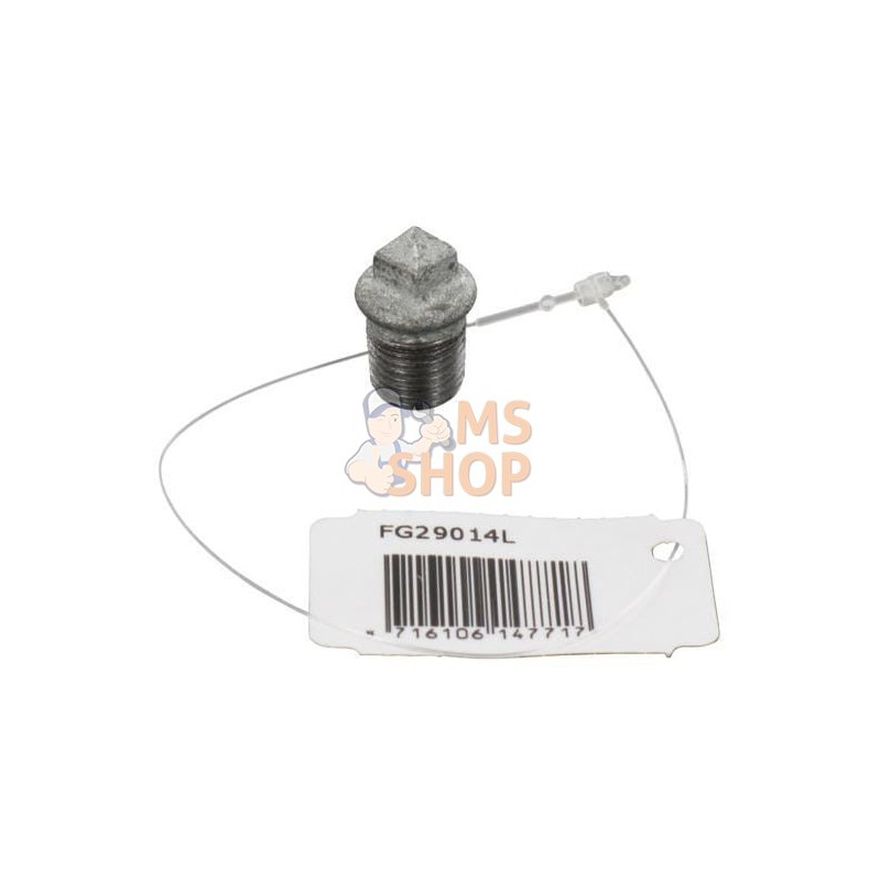 Bouchon zingué mâle 1/4" | UNBRANDED Bouchon zingué mâle 1/4" | UNBRANDEDPR#875611