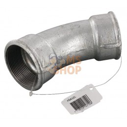 Coude 45° zingué 2xF 2" | UNBRANDED Coude 45° zingué 2xF 2" | UNBRANDEDPR#875512