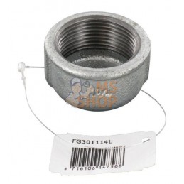 Bouchon rond zin. fem 1 1/4" | UNBRANDED Bouchon rond zin. fem 1 1/4" | UNBRANDEDPR#876544