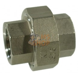 Raccord inox 2xF 1/2" | UNBRANDED Raccord inox 2xF 1/2" | UNBRANDEDPR#875833