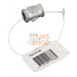 Manchon zingué femelle 1/8" | UNBRANDED Manchon zingué femelle 1/8" | UNBRANDEDPR#875714