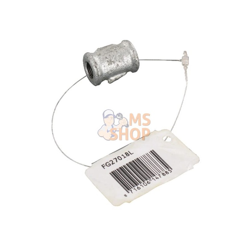 Manchon zingué femelle 1/8" | UNBRANDED Manchon zingué femelle 1/8" | UNBRANDEDPR#875714