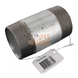 Embout zingué 2"x100 mm | UNBRANDED Embout zingué 2"x100 mm | UNBRANDEDPR#875977