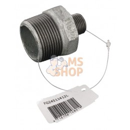 Réduction 2xM 1 1/4"x1/2" | UNBRANDED Réduction 2xM 1 1/4"x1/2" | UNBRANDEDPR#876308