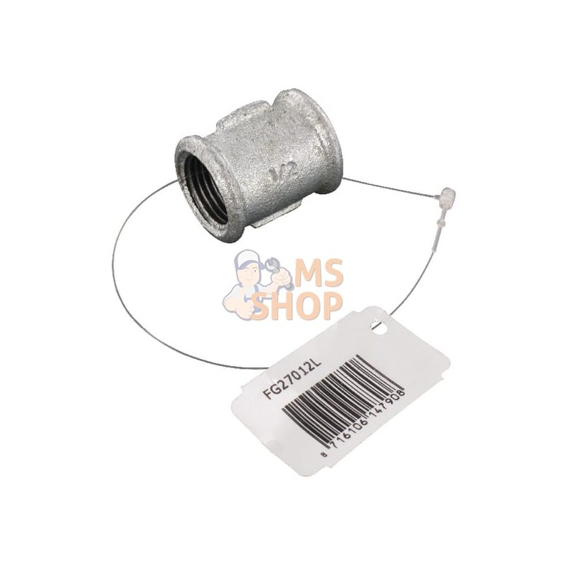 Manchon zingué femelle 1/2" | UNBRANDED Manchon zingué femelle 1/2" | UNBRANDEDPR#875713