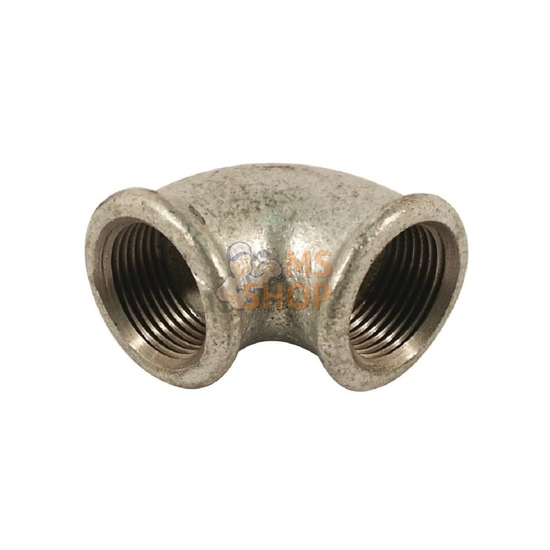 Coude 90° zingué f/f 2 1/2" | UNBRANDED Coude 90° zingué f/f 2 1/2" | UNBRANDEDPR#875878