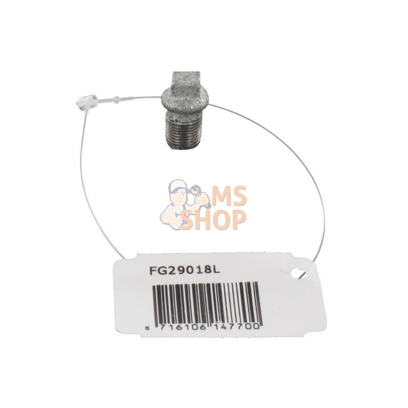 Bouchon zingué mâle 1/8" | UNBRANDED Bouchon zingué mâle 1/8" | UNBRANDEDPR#875781