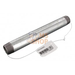 Embout zingué 3/4"x200mm | UNBRANDED Embout zingué 3/4"x200mm | UNBRANDEDPR#876140