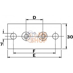 Plaque a visser simple GR.4 | STAUFF Plaque a visser simple GR.4 | STAUFFPR#772626