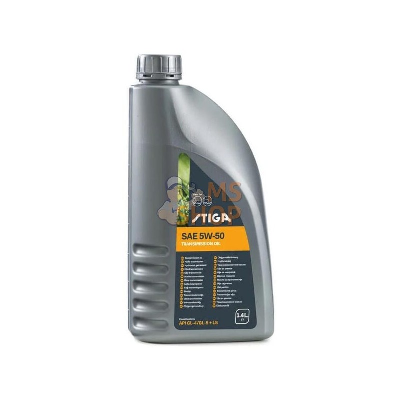 Huile de transmission SAE 5W-50 1,4 L | STIGA Huile de transmission SAE 5W-50 1,4 L | STIGAPR#1110425