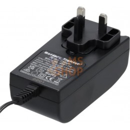 Kit chargeur de batterie 1A fiche UK-CE | STIGA Kit chargeur de batterie 1A fiche UK-CE | STIGAPR#1110433