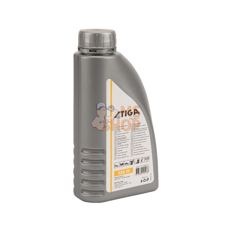 Huile moteur SAE30 - 600ml | STIGA Huile moteur SAE30 - 600ml | STIGAPR#216010