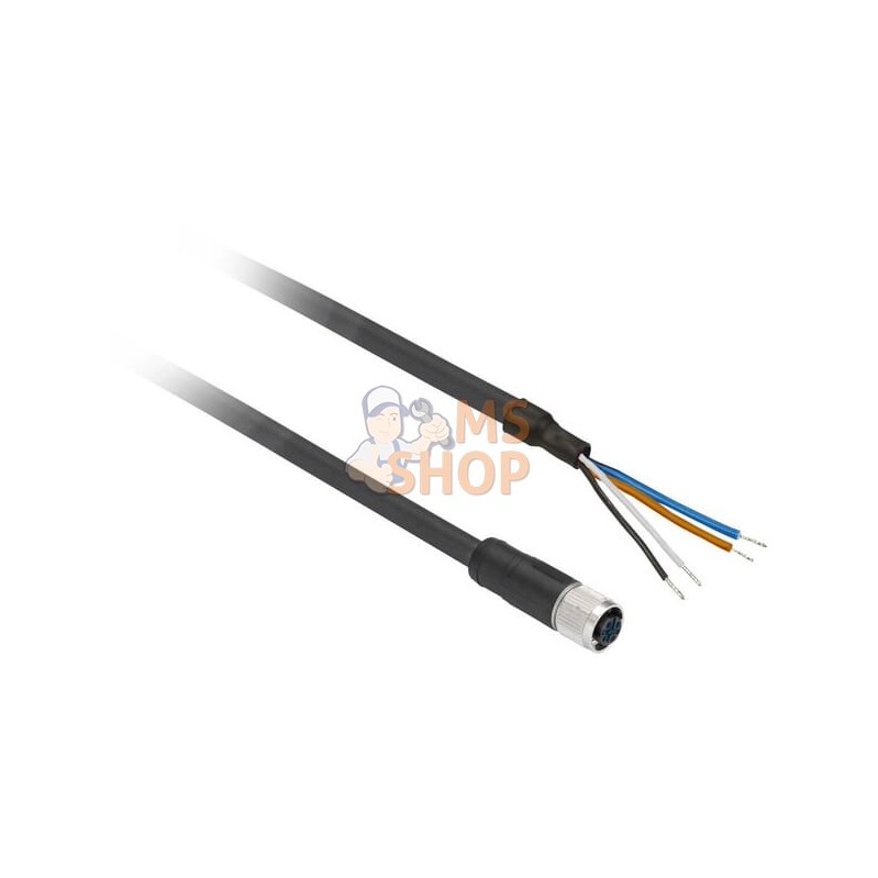 Câble+raccord M12 4 broc. 10 m | SCHNEIDER-ELECTRIC Câble+raccord M12 4 broc. 10 m | SCHNEIDER-ELECTRICPR#908251
