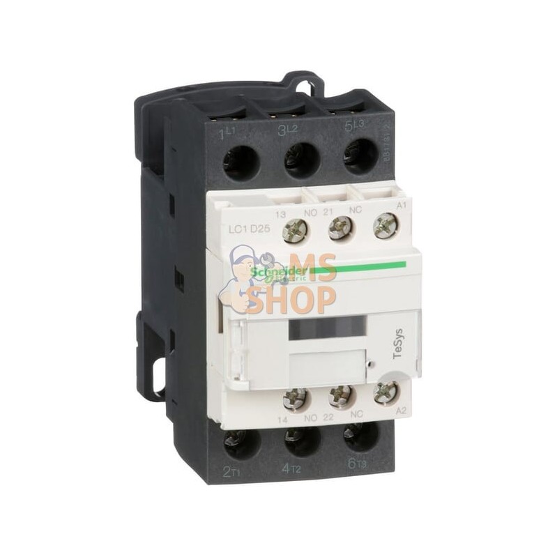 Contact. de puissance 25A 11kW | SCHNEIDER-ELECTRIC Contact. de puissance 25A 11kW | SCHNEIDER-ELECTRICPR#858174