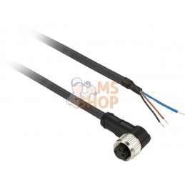 Câble de capteur., M8, 2m, 3P, coudé | SCHNEIDER-ELECTRIC Câble de capteur., M8, 2m, 3P, coudé | SCHNEIDER-ELECTRICPR#908256