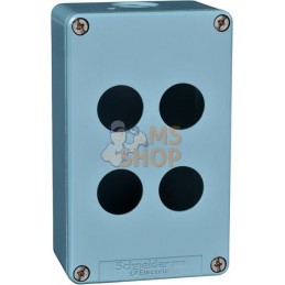 Boîte à interrupteur, métal 4 trous | SCHNEIDER-ELECTRIC Boîte à interrupteur, métal 4 trous | SCHNEIDER-ELECTRICPR#1110652