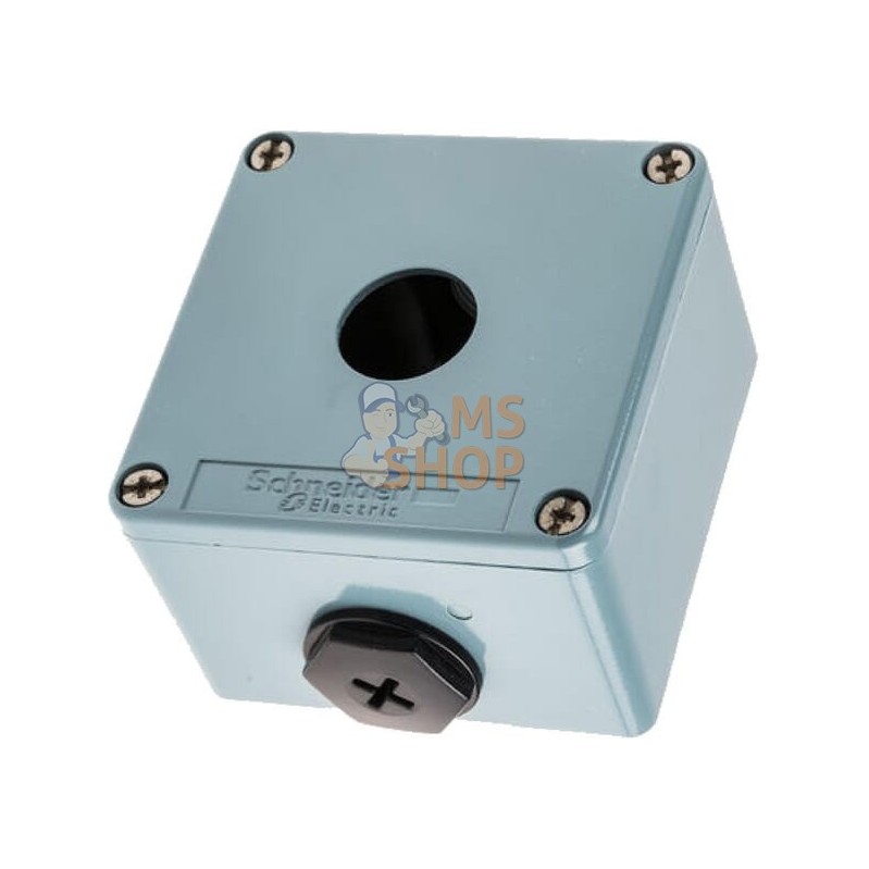 Boîte à interrupteur, métal 1 trou | SCHNEIDER-ELECTRIC Boîte à interrupteur, métal 1 trou | SCHNEIDER-ELECTRICPR#1110656
