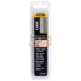 Clou 12mm type J - 1000 pièces | STANLEY Clou 12mm type J - 1000 pièces | STANLEYPR#585270