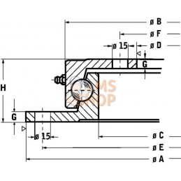 Couronne de direction p. HW 80 | UNBRANDED Couronne de direction p. HW 80 | UNBRANDEDPR#874565