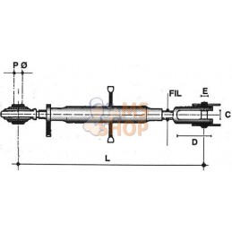 Chandelle de relevage p/Massey Ferguson | UNBRANDED Chandelle de relevage p/Massey Ferguson | UNBRANDEDPR#711195
