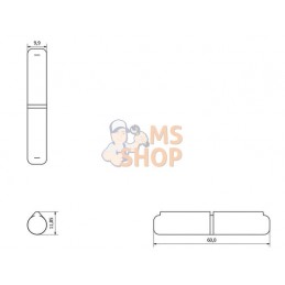 Charnière de porte | UNBRANDED Charnière de porte | UNBRANDEDPR#904267
