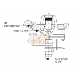 Arroseur-can. rég. V80 mâ 1/2" | UNBRANDED Arroseur-can. rég. V80 mâ 1/2" | UNBRANDEDPR#752309