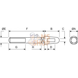 Vis à oeillet M12x42 mm | UNBRANDED Vis à oeillet M12x42 mm | UNBRANDEDPR#711135