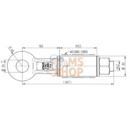 Anneau de remorquage, pivotant 50mm 30T | UNBRANDED Anneau de remorquage, pivotant 50mm 30T | UNBRANDEDPR#1110707