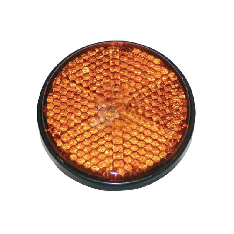 Catadioptre rond orange Ø60mm adhesif | UNBRANDED Catadioptre rond orange Ø60mm adhesif | UNBRANDEDPR#652406