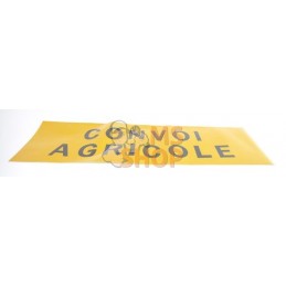 Panneau CONVOI AGRICOLE adhésif classe 2 1200 x 400 mm | UNBRANDED Panneau CONVOI AGRICOLE adhésif classe 2 1200 x 400 mm | UNBR