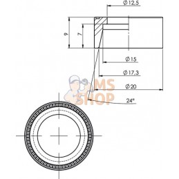 Collet de butée 15 mm | UNBRANDED Collet de butée 15 mm | UNBRANDEDPR#652735