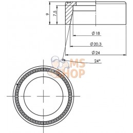 Collet de butée 18 mm | UNBRANDED Collet de butée 18 mm | UNBRANDEDPR#652737