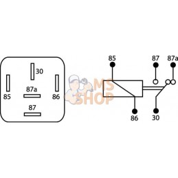 Relais mini 12V 20A/30A | UNBRANDED Relais mini 12V 20A/30A | UNBRANDEDPR#821842