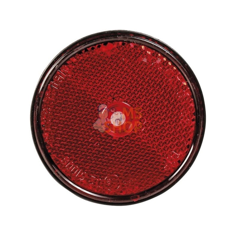 Catadioptre rond rouge Ø60mm | UNBRANDED Catadioptre rond rouge Ø60mm | UNBRANDEDPR#710893