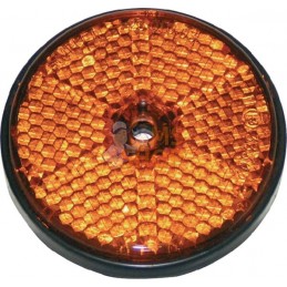 Catadioptre rond orange Ø60mm | UNBRANDED Catadioptre rond orange Ø60mm | UNBRANDEDPR#710894