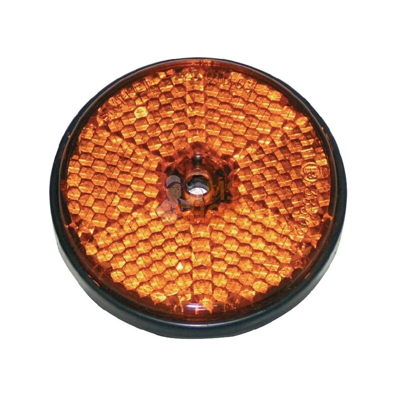 Catadioptre rond orange Ø60mm | UNBRANDED Catadioptre rond orange Ø60mm | UNBRANDEDPR#710894