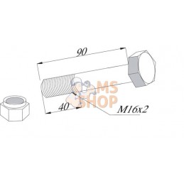 Boulon + écrou | UNBRANDED Boulon + écrou | UNBRANDEDPR#874557