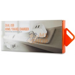 Chargeur domestique USB double 100-240V | UNBRANDED Chargeur domestique USB double 100-240V | UNBRANDEDPR#773421