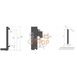 Bâti pour fourche de chargeur 1200/1500kg | UNBRANDED Bâti pour fourche de chargeur 1200/1500kg | UNBRANDEDPR#752240